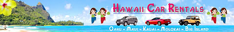 Cheap Hawaii Car Rentals - Oahu, Maui, Kauai, Molokai & Big Island